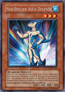Neo-Spacian Aqua Dolphin - DP03-EN005 - Rare - Unlimited Edition x3 - Near Mint