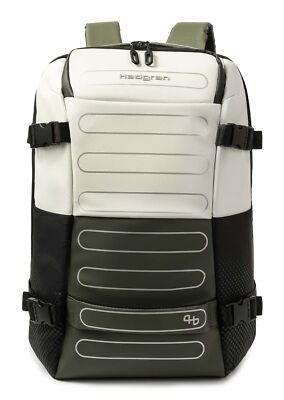 Hedgren Trip M P Exp. Travel Backpack 15,6'' + RFID M Vaporous Grey / Olive Neu