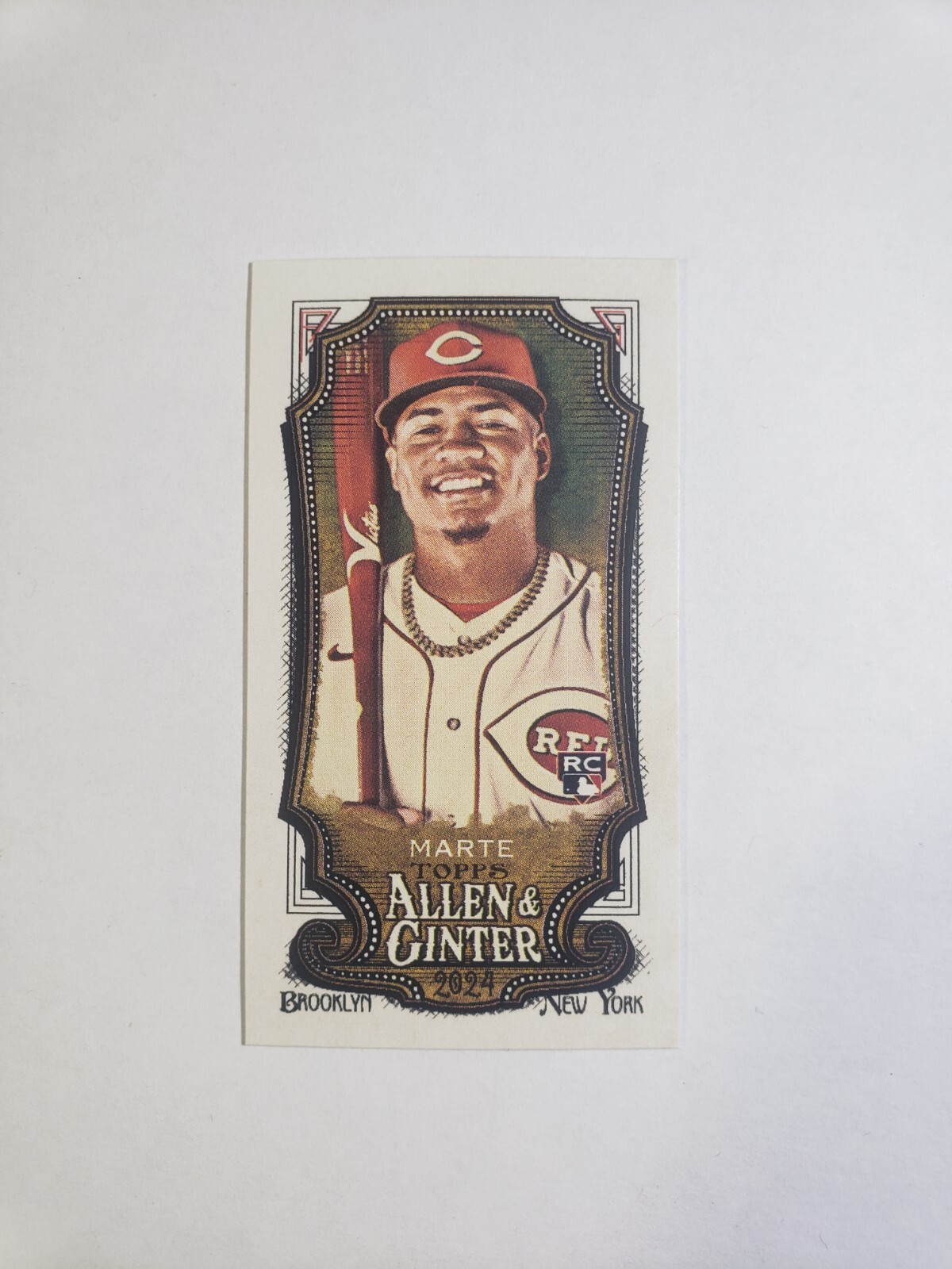 2024 Topps Allen & Ginter Noelvi Marte Mini Rookie RC #71 Reds