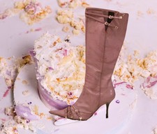 Vintage Stiletto Leather Boots