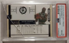 2010 Playoff National Treasures #2 Kevin Garnett Timeline Material Custom...