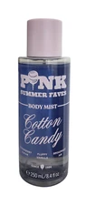 NEW VICTORIA’S SECRET PINK COTTON CANDY FRAGRANCE BODY MIST SPRAY SPLASH 8.4 oz