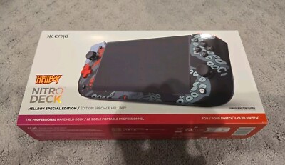 New CRKD NITRO DECK HELLBOY SPECIAL LIMITED EDITION For Nintendo Switch & OLED