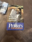 Perri's Spur Straps With Blue Crystals (Adult, Black) - 1 Pair — photo 2