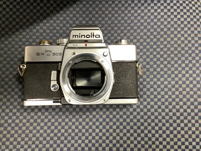 Minolta SRT 303 Mirror Lock Up 35mm Film SLR Camera Body Read