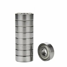 PRO Skateboard Bearing Gray Abec 1 Titanium Stainless Hi-Quality