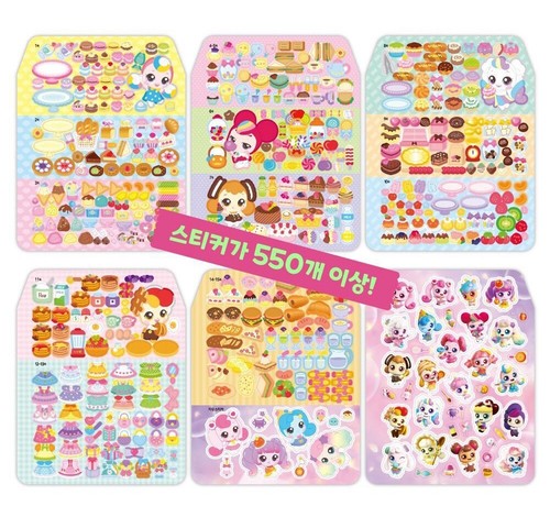 ¡Captura! Libro de pegatinas Teenieping Sweet Dessert Shop - Más de 550 pegatinas para divertirse - Imagen 6 de 9