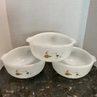 Vintage B.C. Comics Johnny Hart Anchor Hocking Fire King Cereal Bowls Set of 3