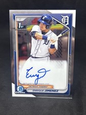 2024 Bowman Chrome Enrique Jimenez Auto Detroit Tigers #CPA-EJ 1st Prospect