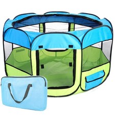 Pet Life  All-Terrain Lightweight Wired Folding Collapsible Pet Playpen, T