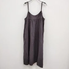 nest Robe 01134-1064 Camisole dress linen dress gray 4-0609S♪