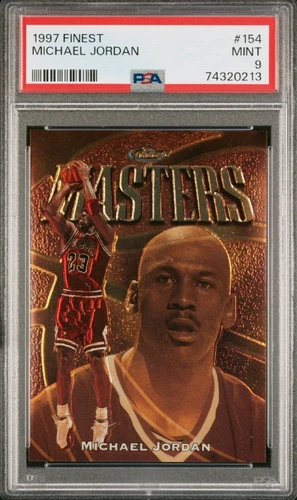 1997-98 Michael Jordan Topps Finest Masters Gold #154 #M31 Rare - PSA 9 MINT 🔥