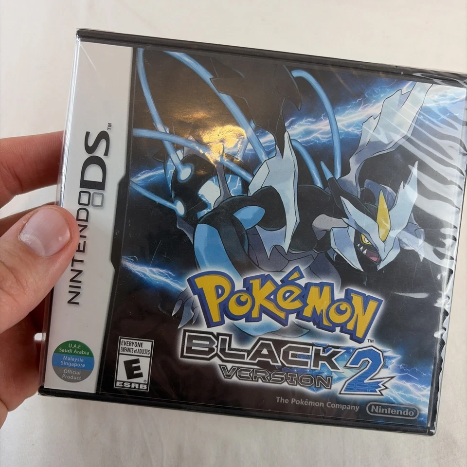 New! SEALED Pokemon Black Version 2 For Nintendo DS UAE Version Brand New - Image 3 of 4
