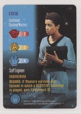 1996 Star Trek - The Card Game Crew Lieutenant Charlene Masters