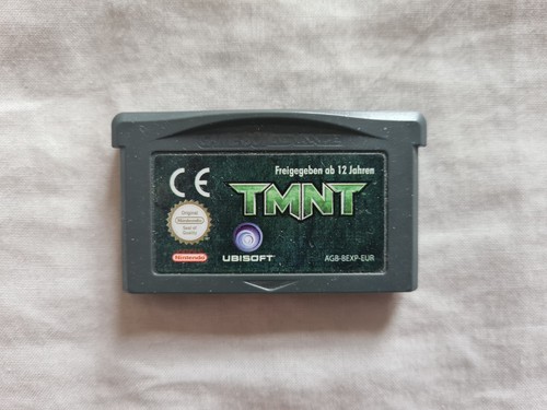 TMNT TEENAGE MUTANT TURTLES Nintendo Game Boy Advance UK / EUROPEAN Version GBA