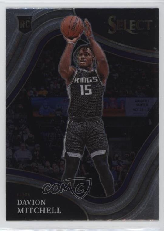 2021-22 Panini Select Courtside Davion Mitchell #280 14mf