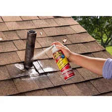 Flex Seal Fsgryr20 Leak Sealer, 14 Oz, Aerosol, Gray, Rubber Base