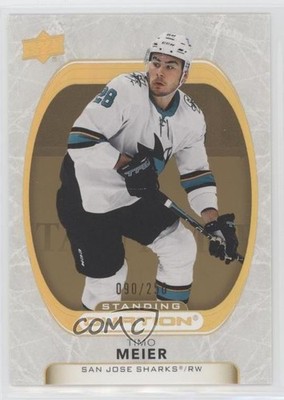 2021-22 Upper Deck Ovation Gold Spectrum Standing 90/250 Timo Meier #84 0l3