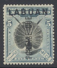 North Borneo Labuan 1901 5c D4 Mint Cat &pound;55