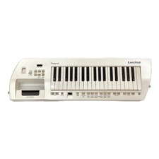 Roland Lucina AX-09 Keytar Pearl White w/ Strap Adapter Soft Case Tested Japan