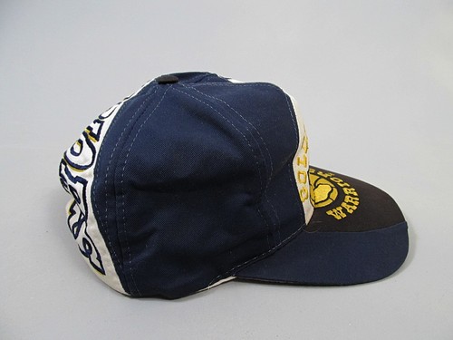 Vintage NBA Golden State Warriors Snapback Hat Cap Big Spell Out Rare HTF - Picture 2 of 9