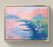 Original Impressionist Painting on 14x11 inch Canvas - Signed by the Artist