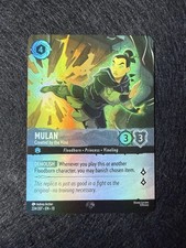 Disney Lorcana Attack Of The Vine Mulan Created By The Vine Epic Foil 224/207