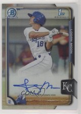 2015 Bowman Chrome Prospects Auto Refractor 21/499 Logan Moon #BCAP-LM Auto i6j