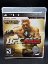 UFC Undisputed 2010 (Sony PlayStation 3, 2010) CIB TESTED&WORKING