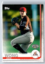 2019 Topps Pro Debut 113 Jake Wong Salem-Keizer Volcanoes Baseball Card