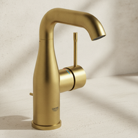 Grohe Eh-Wt-Batterie Essence 24173_1 M-Size U-Auslauf Cool Sunrise GebüRstet