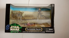 Star Wars Power of the Force Tatooine Skiff with Luke Jedi Hasbro 1999 POTF New