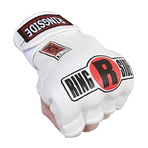 Ringside Quick Wrap Gel Shock MMA Boxing Hand Wraps, Large/Xlarge, White - Image 2 of 4
