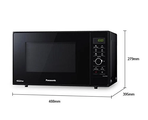 Panasonic NN-GD35HBGTG: Multifunktionale Mikrowelle mit Grill und Dampfgarer - Bild 3 von 3