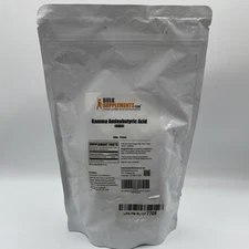 BulkSupplements GABA Powder - 750mg Per Serving - 500g Bag, 666 Servings