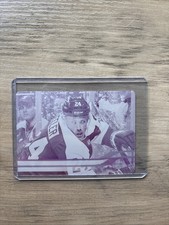 2025-26 Upper Deck Series 2 ONE OF ONE Magenta Printing Plate Nick Seeler #381