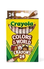 Crayola Colors Of The World Washable Crayons 24  CRY52-0108 
