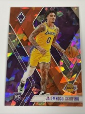 Jalen Hood-Schifino 2023/24 Phoenix Orange Cracked Ice Numbered 054/249 RC Card 