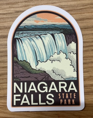 #ad #ad Niagara Falls State Park Sticker Travel Decal Journal $2.44