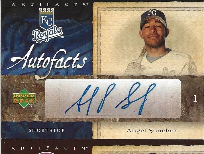 2006-2007 Upp Deck Autofacts  Signatures (4 Autographs)