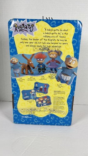✨Vintage 1997 Rugrats Giggling Tommy Pickles Doll Nickelodeon New In Box Rare✨ - Picture 4 of 10