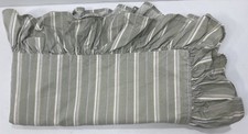 1 Ralph Lauren Stripe Euro Ruffle Pillow Sham Cotton USA 1061