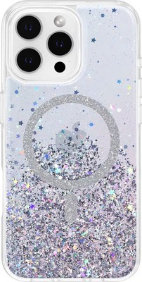 Insignia- Hard-Shell Case with MagSafe for iPhone 16 Pro Max Glitter 