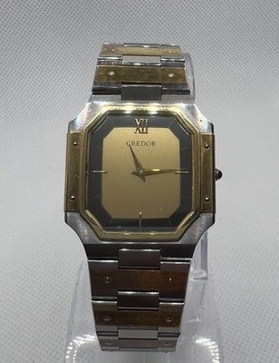 セイコー 9570-5210 18K MIDDLE 14Kベゼル コンビ CREDOR 9570-5210 18K MIDDLE 14K BEZEL ST.STEEL BACK Gold Seiko
