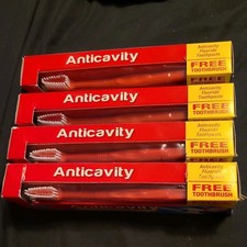 4 Lucky Super Soft Adult Anti-Cavity Toothpaste Toothbrush Combo 6.4 oz new