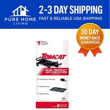 6 Count Household Glue Traps for Mice, Cockroaches  Spiders - Pesticide-Free