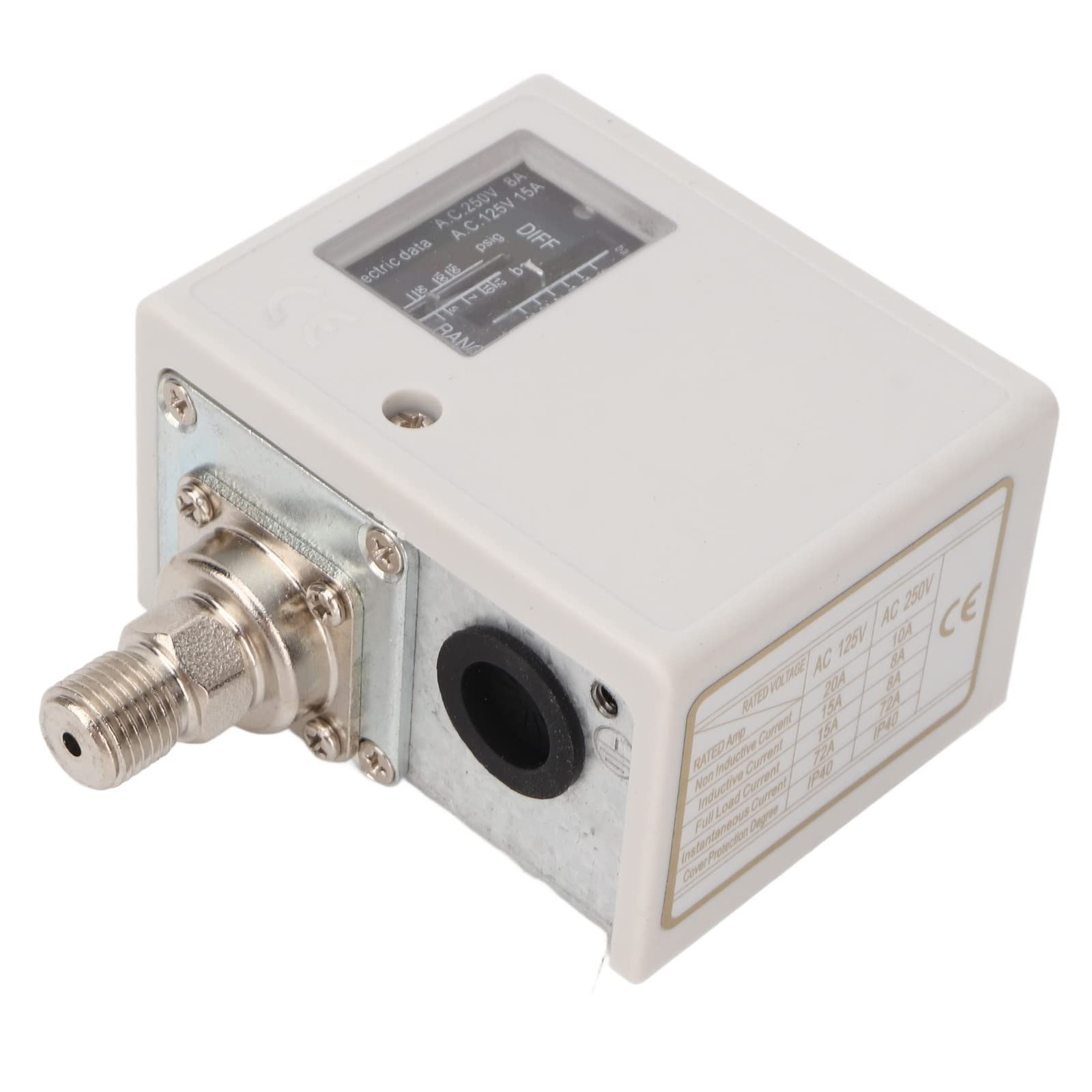 Regolatore Pressostato 30 Bar per Essiccatore e Caldaia Heavy Duty