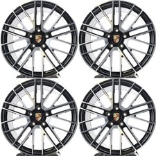 21" Staggered Porsche Cayenne Panamera Wheels Rims Set of 4 21x9.5 21x11.5 5x130