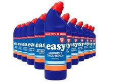 Thick Bleach Easy 24 Hour Protection Thick Toilet Cleaner 12x 750ml Per Bottle