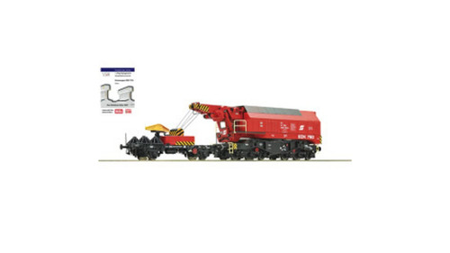 Grúa ferroviaria de giro Roco Roco 79036 para operación digital OBB | Condition: New